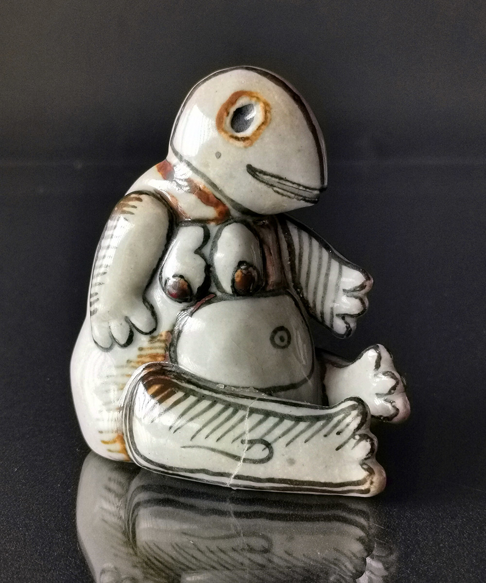 Steen Lykke Madsen Figur, Bing & Gröndahl Steingut Figur Nr. 7045