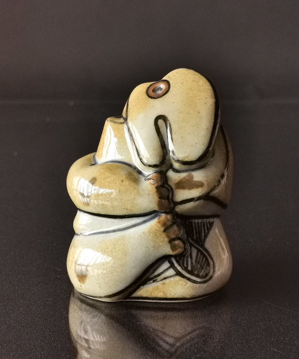 Steen Lykke Madsen Figur, Bing & Gröndahl Steingut Figur Nr. 7048