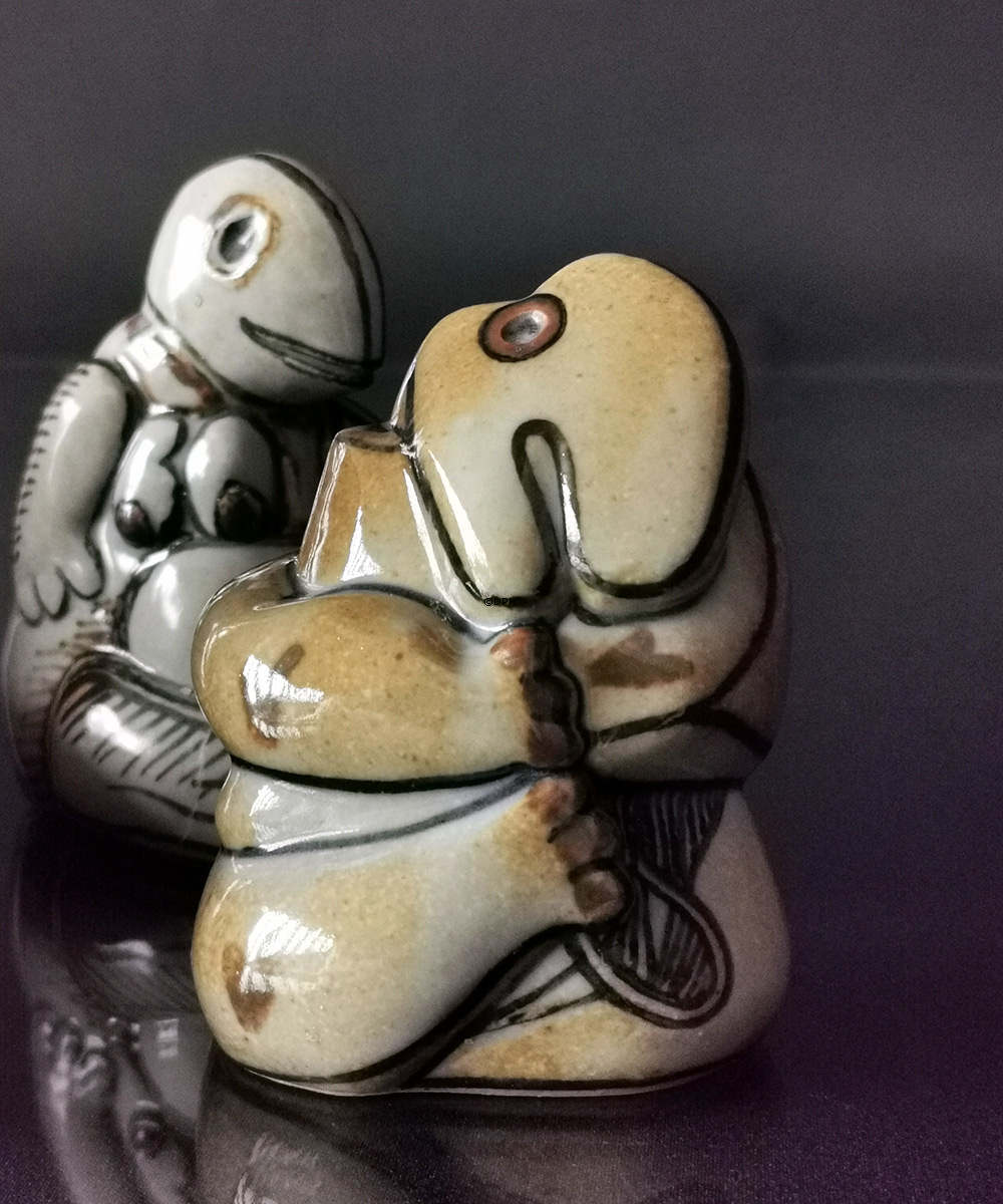 Steen Lykke Madsen Figur, Bing & Gröndahl Steingut Figur Nr. 7048