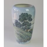 Vase mit Landschaft, Bing & Gröndahl Nr. 721-5450