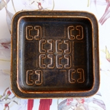 Quadratische Schale aus Steingut, Bing & Gröndahl Nr. 233, Valdemar Petersen