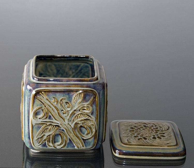 Rechteckiges Steinzeugkrug, Bing & Gröndahl Nr. 7313