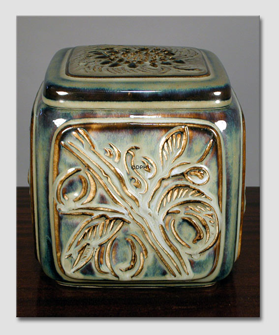 Rechteckiges Steinzeugkrug, Bing & Gröndahl Nr. 7313