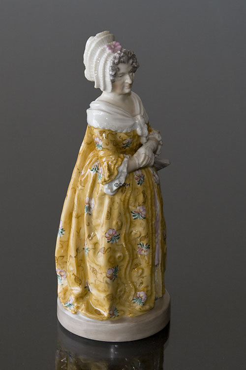 Magdelone in Maskerade, Ludvig Holberg Figur Bing & Gröndahl Nr. 8011