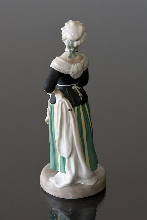 Pernille in Maskerade, Ludvig Holberg Figur Bing & Gröndahl Nr. 8014