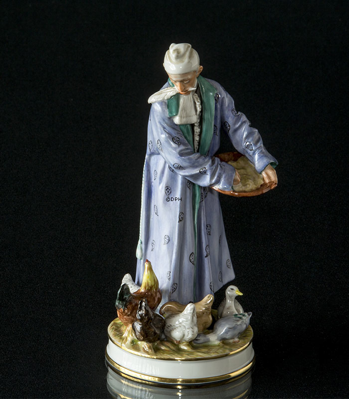 Die Hampelei, Bing & Gröndahl Überglasurfigur Nr. 8024