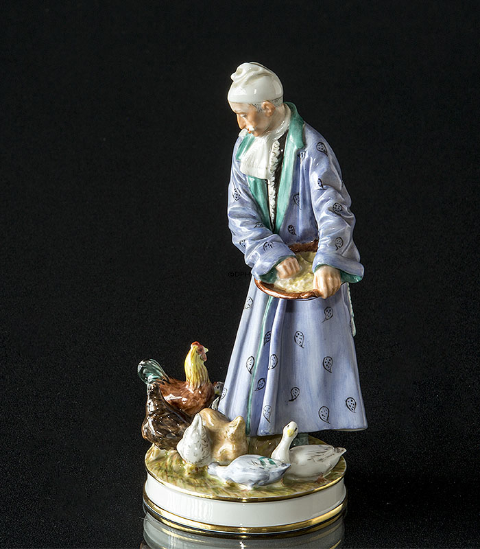 Die Hampelei, Bing & Gröndahl Überglasurfigur Nr. 8024