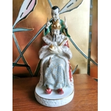 Der Kaiser und die Nachtigall
, Bing & Gröndahl Überglasurfigur Nr. 8049