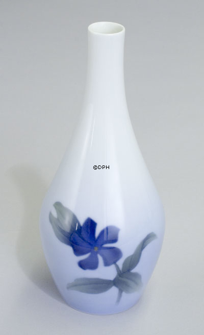 Vase mit blauer Blume, Royal Copenhagen Nr. 8395-8