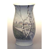 Vase mit Landschaft mit Birken, Bing & Gröndahl Nr. 8791-440