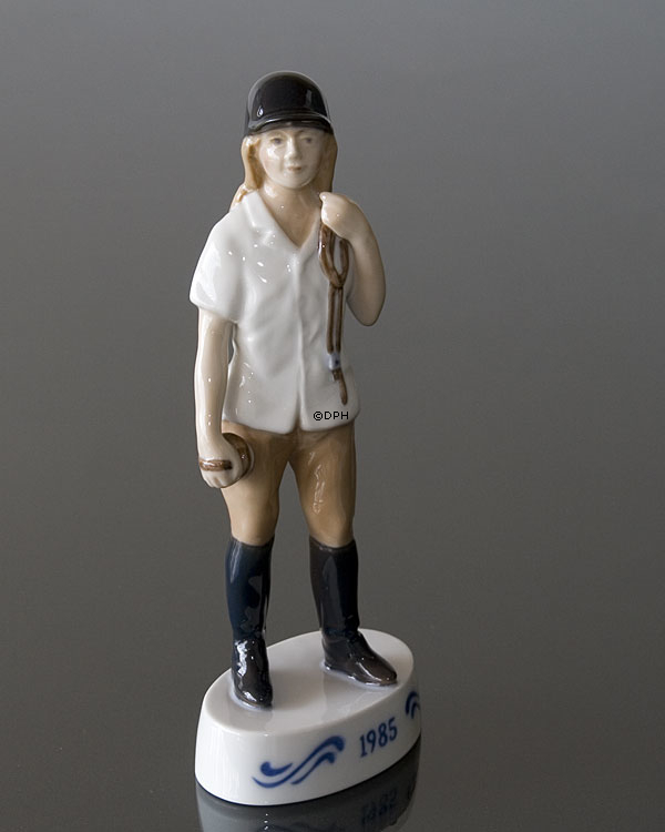 1985 Jahresfigur Anna, Der junge Reiter, Bing & Gröndahl