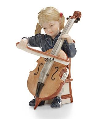 Emilie spielt Cello, Bing & Gröndahl Jahresfigur 2005
