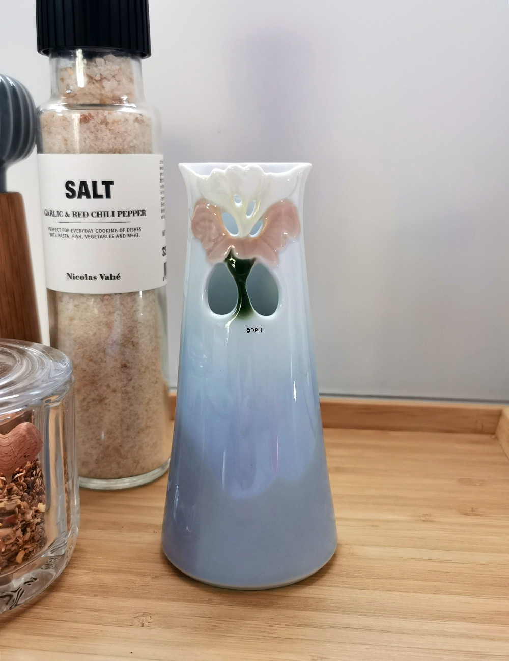 Bing & Grøndahl Jahresvase/Kerzenständer 1987