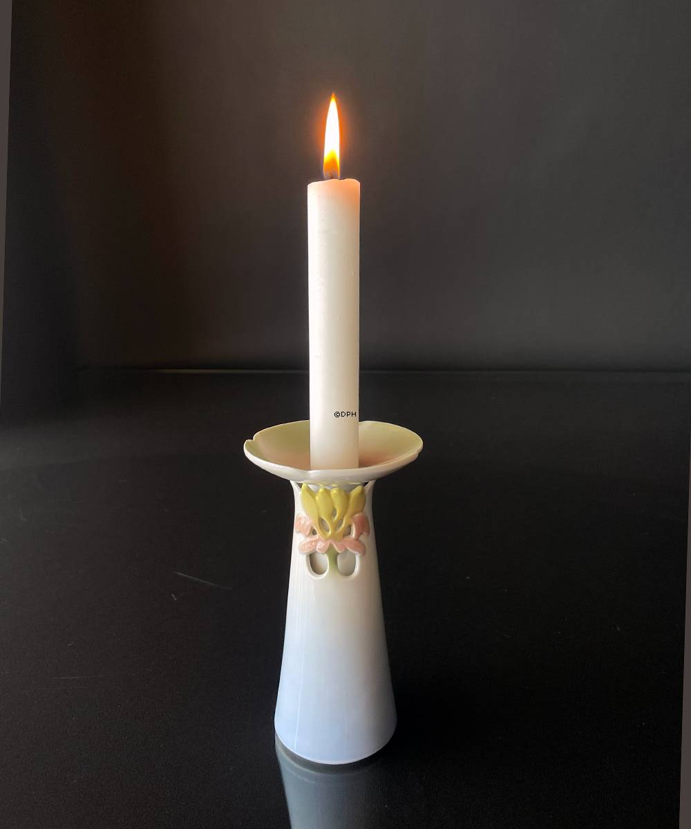 Bing & Grøndahl Jahresvase/Kerzenständer 1989