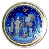 1991 Bavaria Weihnachtsteller Die Abreise der heiligen drei Könige