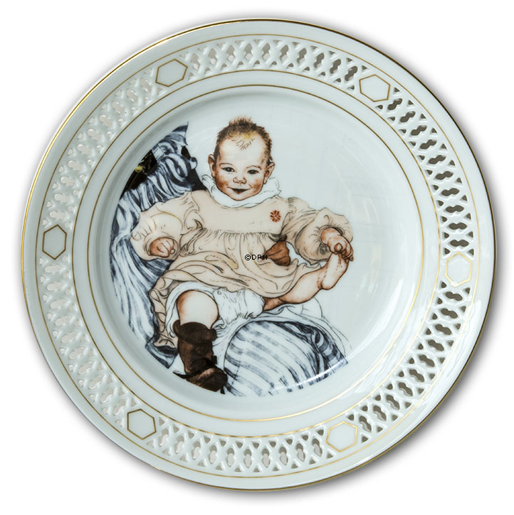 Esbjörn. Carl Larsson, Serie Nr.. 2, Teller Nr.. 1, Bing & Gröndahl - USA - version