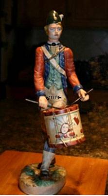 Amerikanischer Trommler 1.Juli. Maryland, Bing & Gröndahl Figur Nr. 4