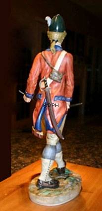Amerikanischer Trommler 1.Juli. Maryland, Bing & Gröndahl Figur Nr. 4