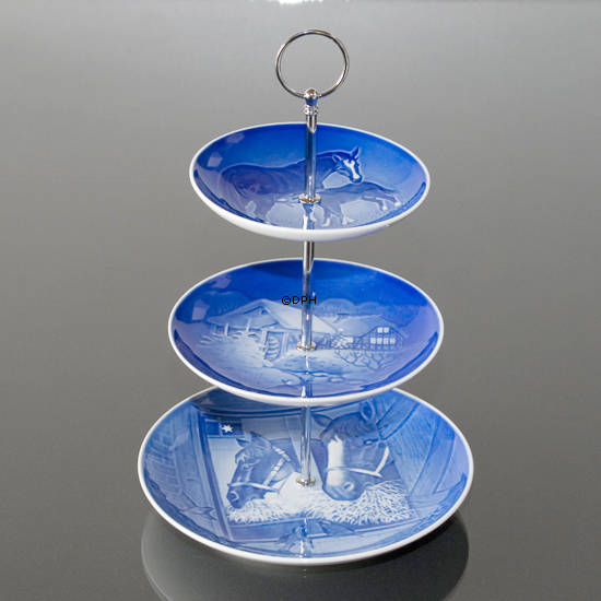 1895-1975 Bing & Gröndahl 5-jähriges Weihnachtsjubiläum