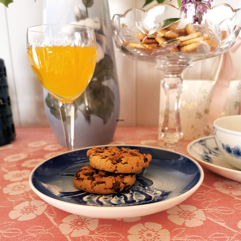 Sperling mit ihren Küken 1970, Bing & Gröndahl Muttertagsteller