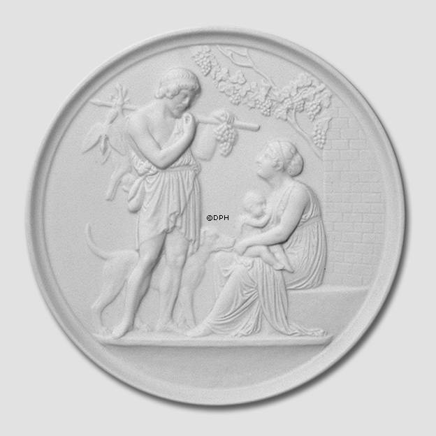 Thorvaldsen klassischer Biskuitteller Herbst, Bing & Gröndahl