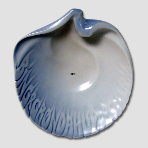 Schale herzförmig, Bing & Gröndahl Nr. 1214