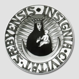 Stadtwappenteller, SÆBYENSIS INSIGNIA CIVITAT, Bing & Gröndahl