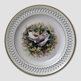 Bing & Gröndahl Teller, Singvögel, Mönchsgrasmücke