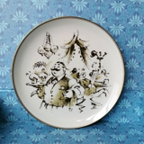 Bing & Grondahl "Kopenhagener Leben 1885" Teller Nr. 4, Café-Leben