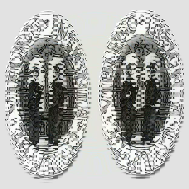 Stadtwappenteller, VIBURGO INSIGNIA CIVIUM DE, Bing & Gröndahl