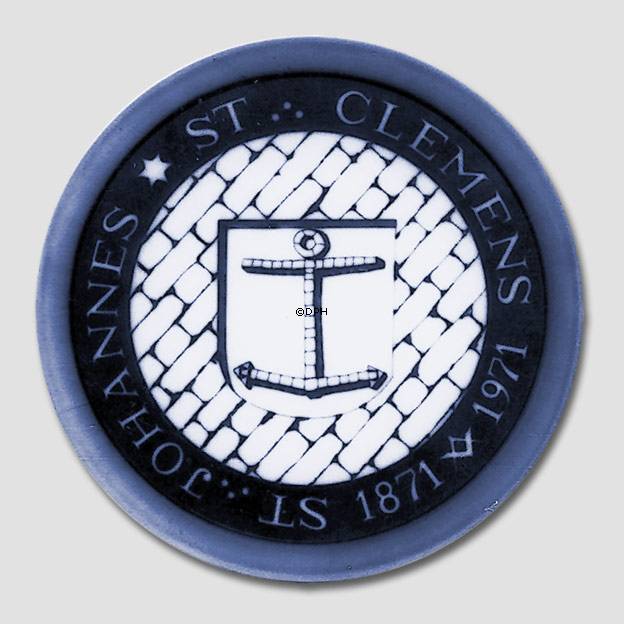 Bruderschaftsteller, Freimaurerteller, Bing & Gröndahl