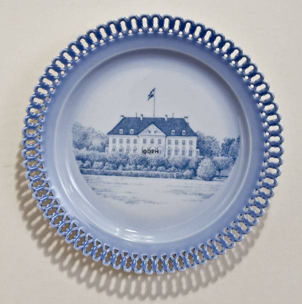 Bing & Gröndahl, Teller "Dänische Schlösser", Schloss Marselisborg