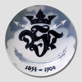 1854-1904 Goldene Jubiläumsteller der Telegrafen, Bing & Gröndahl