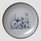 Hans Christian Andersen Märchenteller, Die Stopfnadel, Nr. 5, Bing & Gröndahl