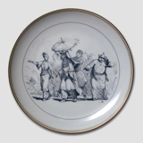 Hans Christian Andersen Märchenteller, Die Nachtigall, Nr.10, Bing & Gröndahl