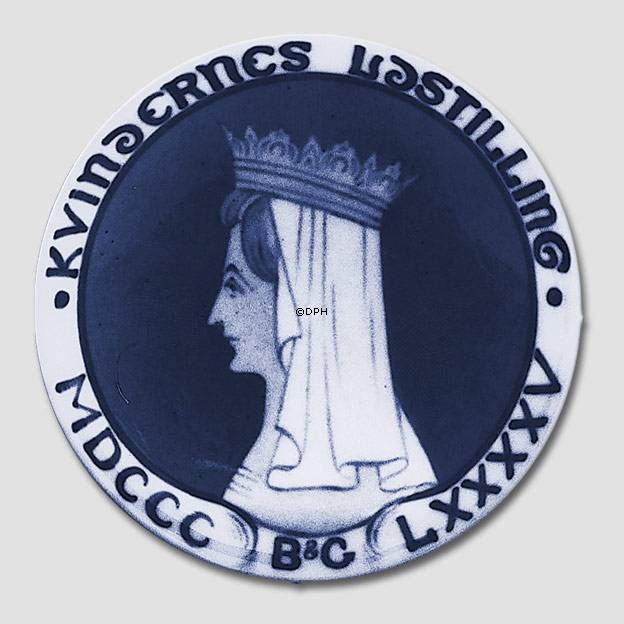 Frauenausstellung, Bing & Gröndahl Gedenkteller