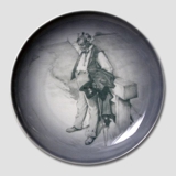 Tuborg Teller, Der durstige Mann, Der Tuborg Mann, Bing & Gröndahl