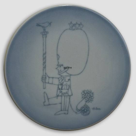 Teller mit Tambourmajor, Bing & Gröndahl