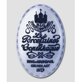 Bing & Gröndahl Händlerteller