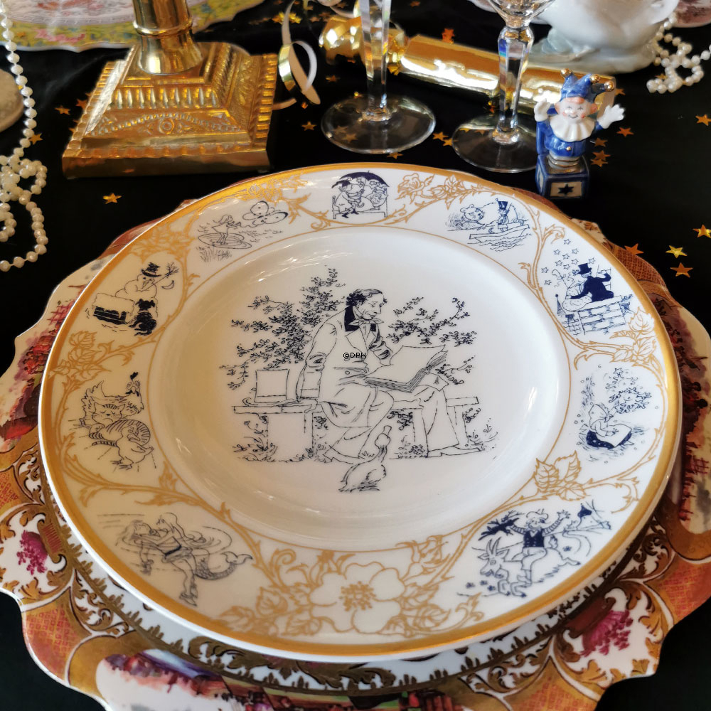 1805-1975 Gedenkteller, Hans Christian Andersen