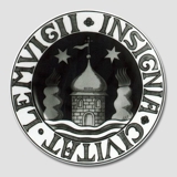 Stadtwappenteller, LEMVIGH INSIGNIA CIVITAT, Bing & Gröndahl