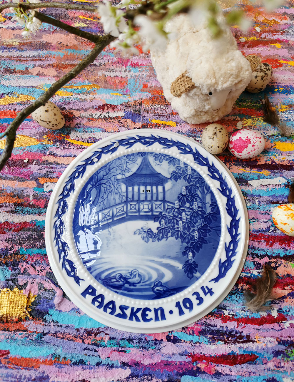 Frederiksberg Garten 1934, Bing & Gröndahl Osterteller