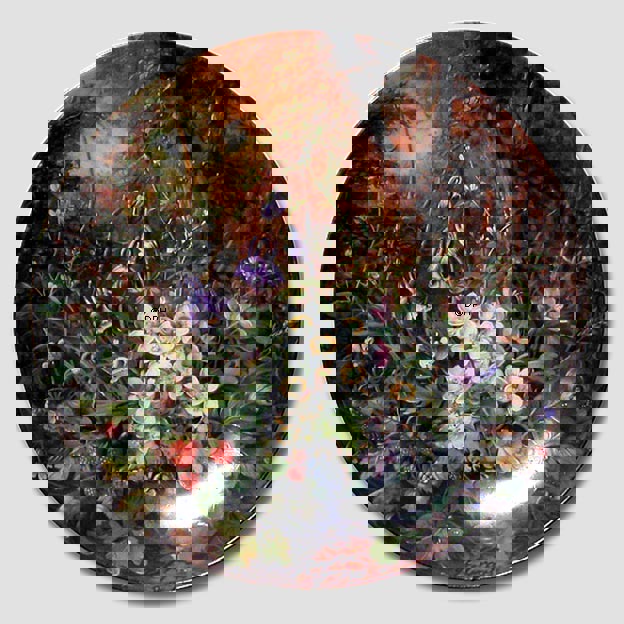 Fürstenberg, Teller in der Serie Wilde Blumen