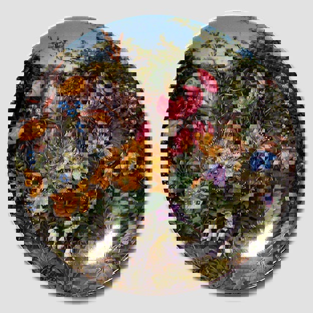 Fürstenberg, Teller in der Serie Wilde Blumen