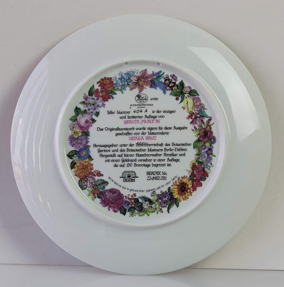 Hutschenreuter, Teller Nr. 1 in der Serie Grande Finale