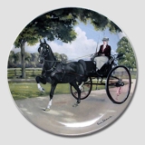 Teller in der Serie "Vollblutpferde", Spode