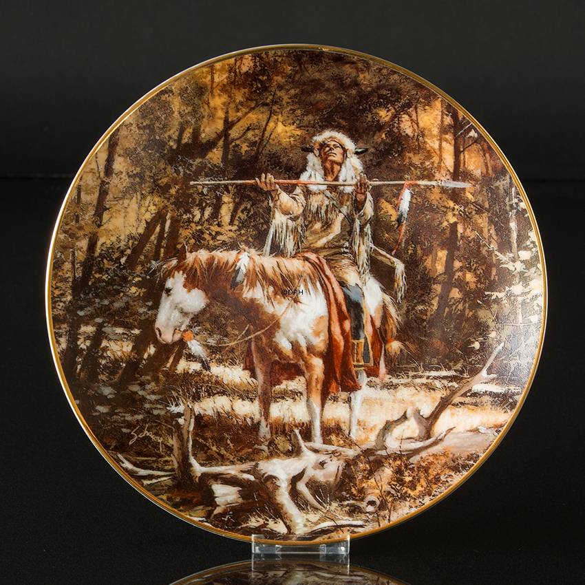 Teller Nr. 1 in der Serie "Spuren der Tapferen"