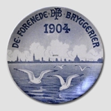 1904 Aluminia, Brauereiteller, Vereinigte Brauereien