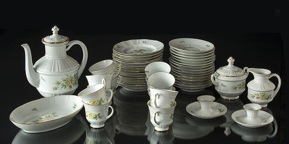 Bing & Gröndahl Dünenrose Kaffeeservice