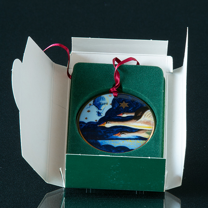 1999 Bing & Gröndahl Weihnachtsmann rund um die Welt Ornament